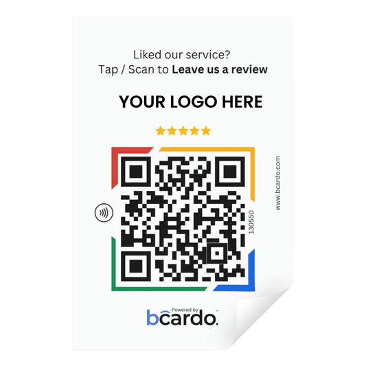 Google Review QR Sticker