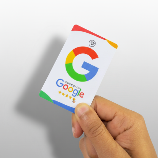 NFC+QR Google Review Card